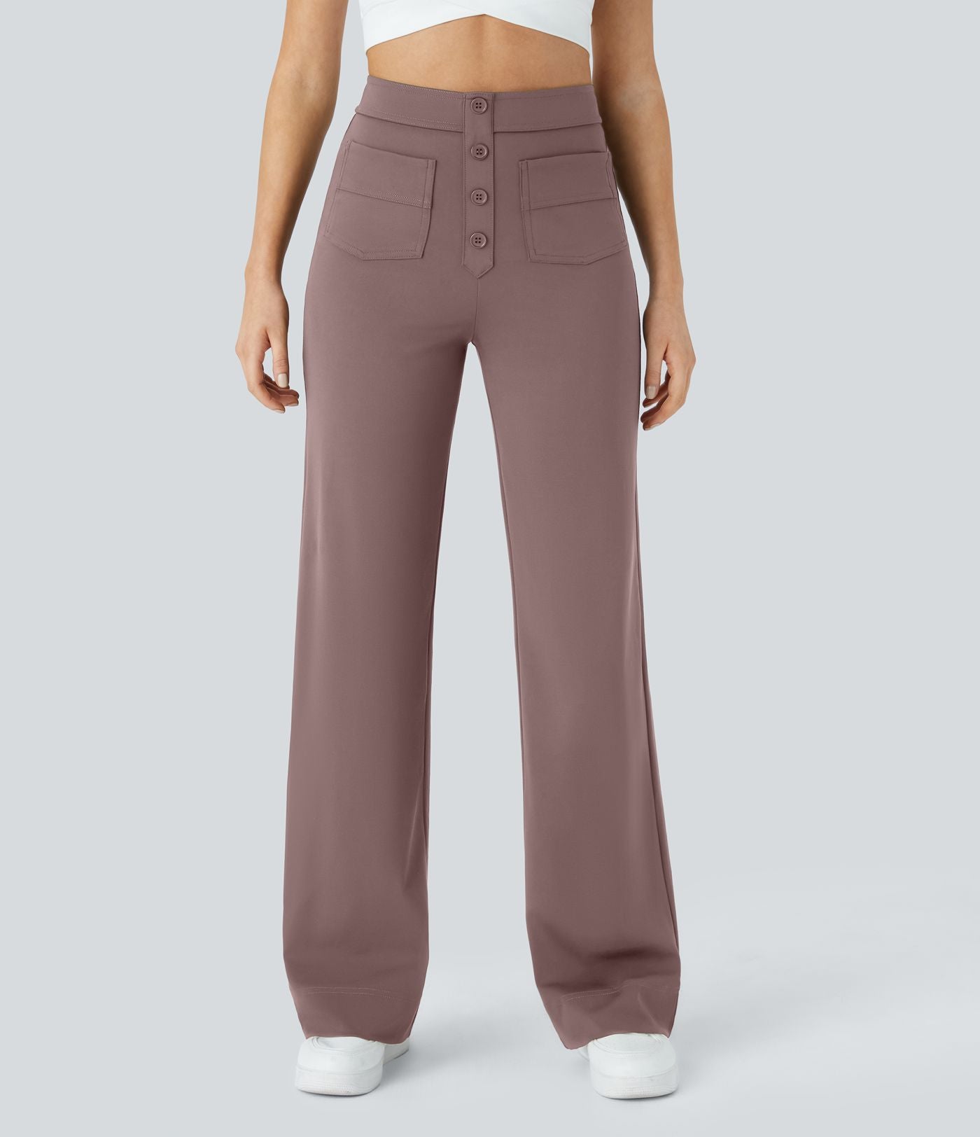 Emma™ | Elastische broek hoge Taille