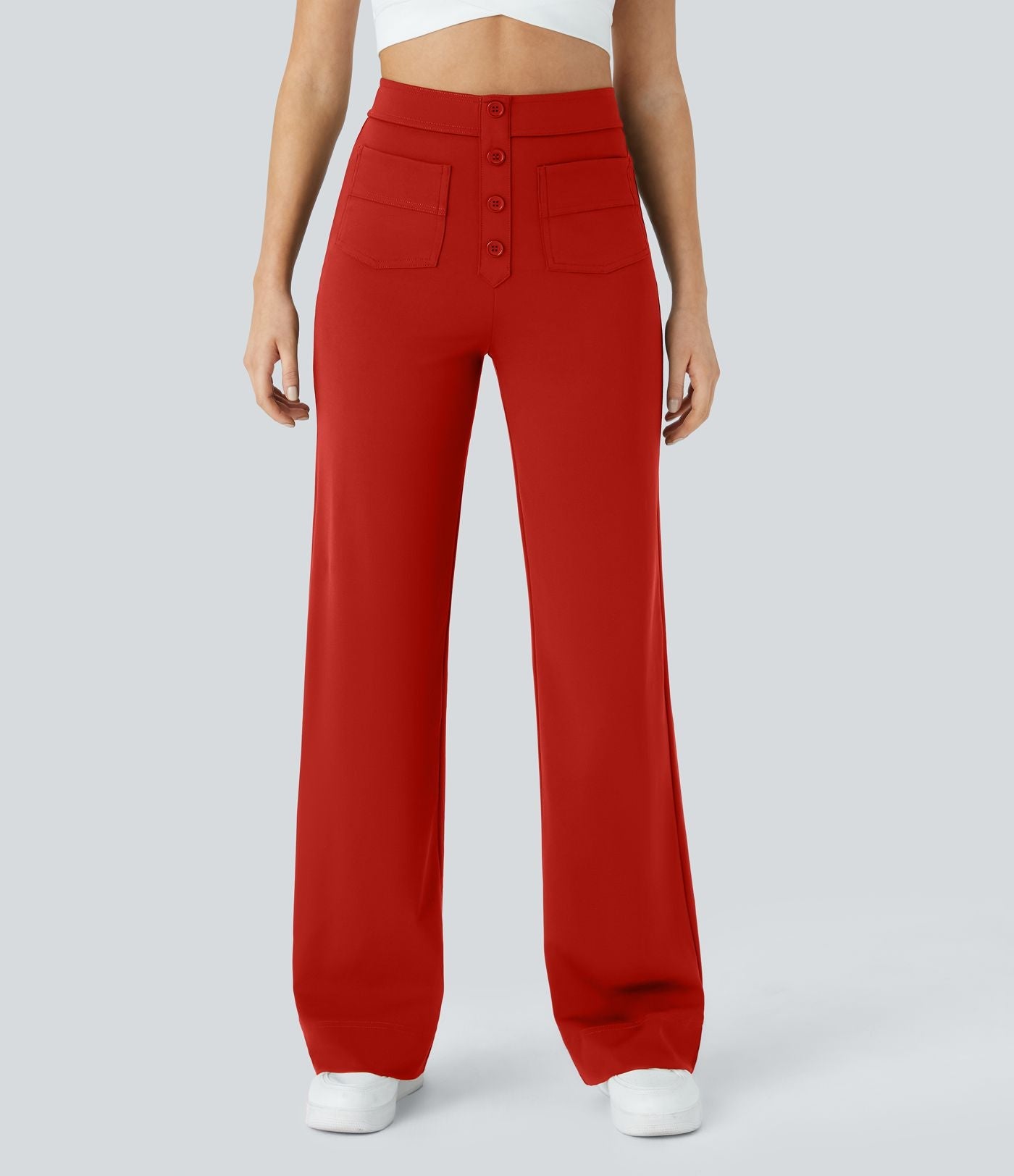 Emma™ | Elastische broek hoge Taille