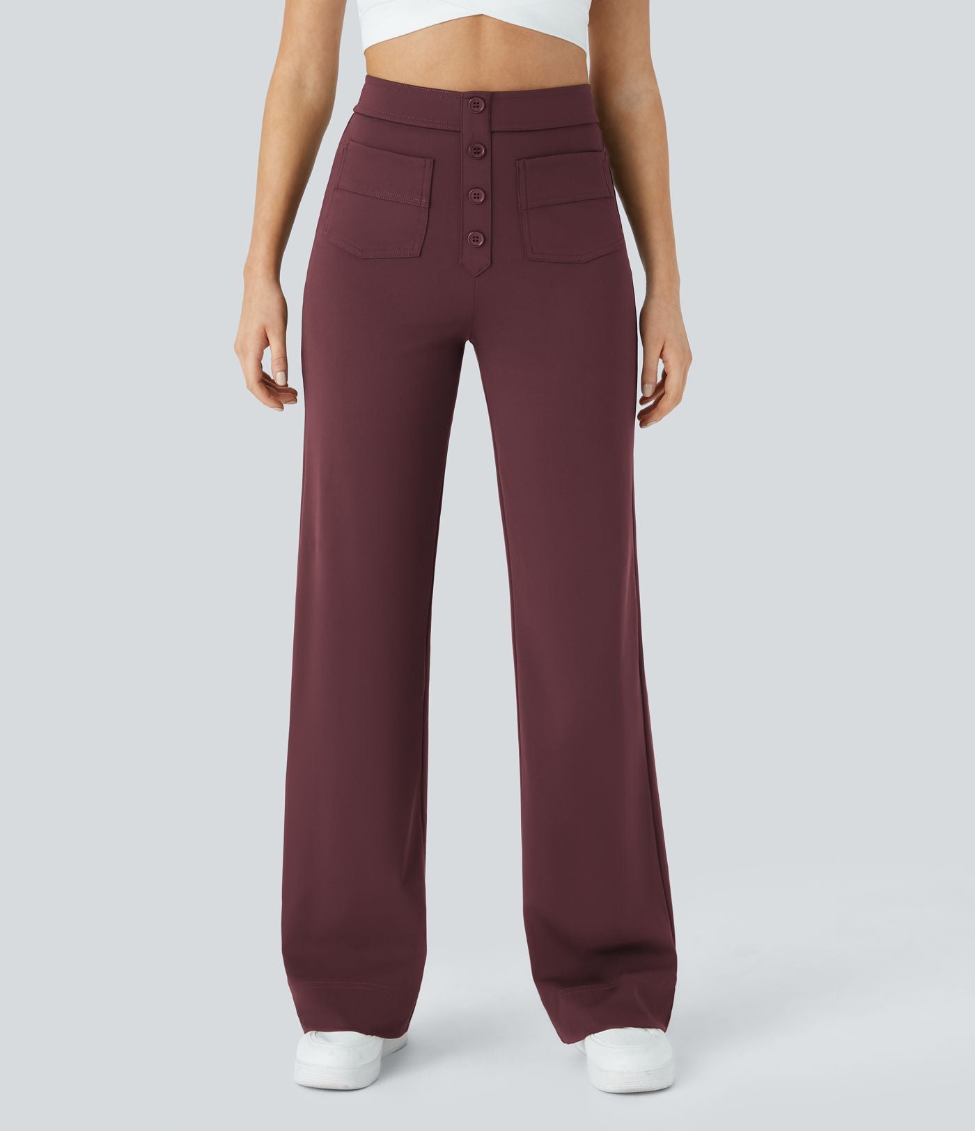 Emma™ | Elastische broek hoge Taille