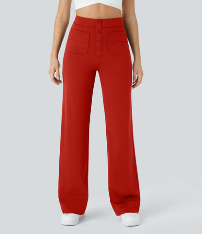 Emma™ | Elastische broek hoge Taille
