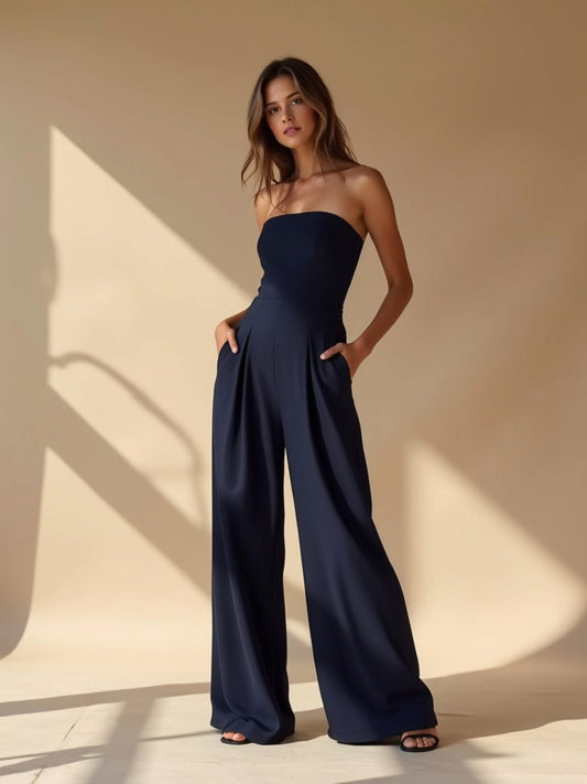 Sarah™ | Strapless Jumpsuit