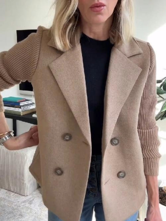 Lisette™ | Stralende Lentejas met Gebreide Mouwen