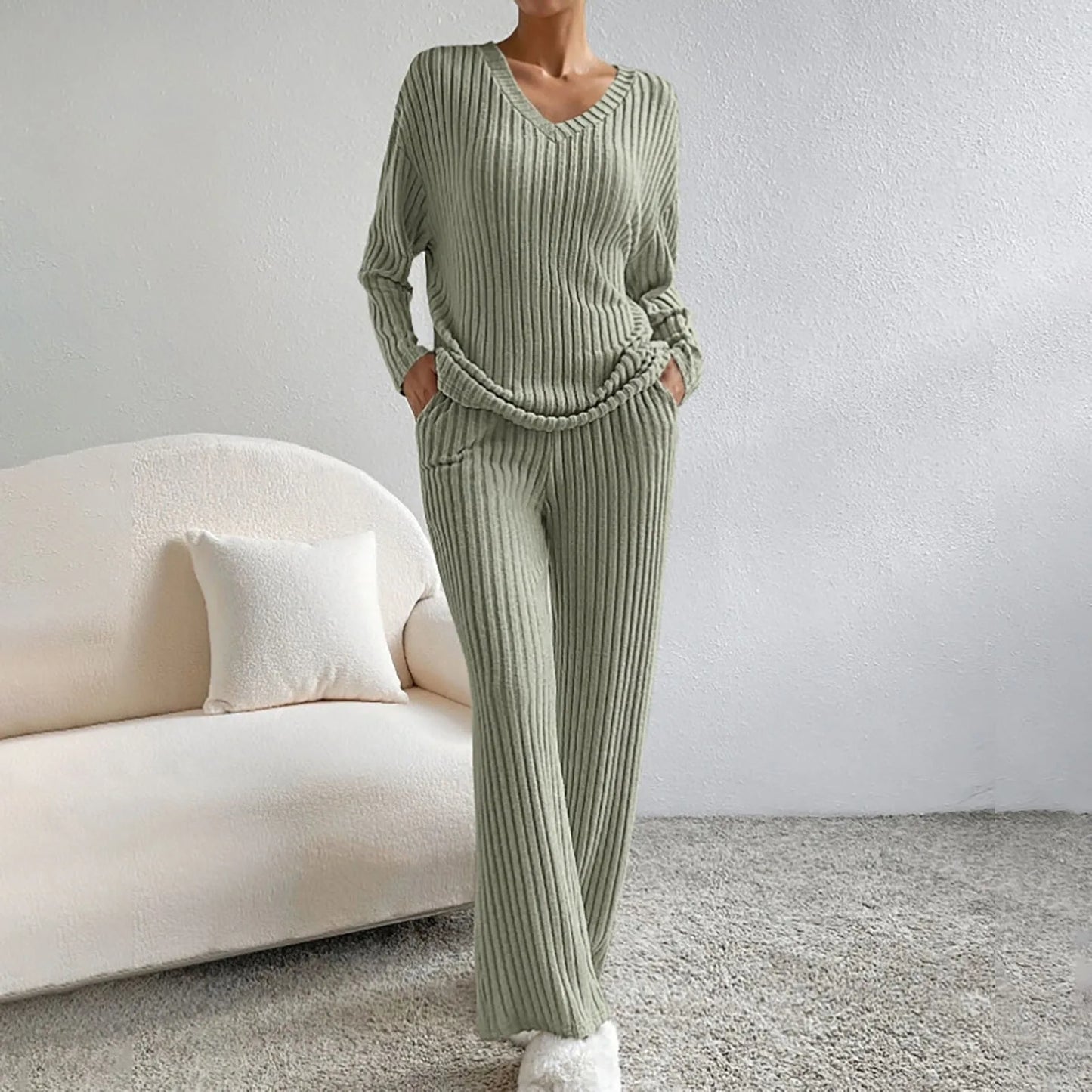 Delfina™ | Gebreid 2-delig Set