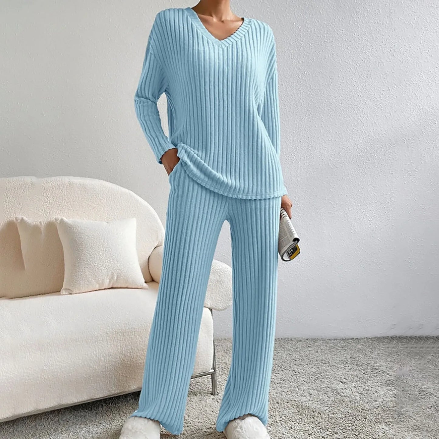 Delfina™ | Gebreid 2-delig Set