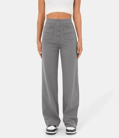Emma™ | Elastische broek hoge Taille