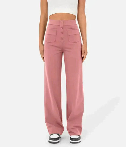 Emma™ | Elastische broek hoge Taille