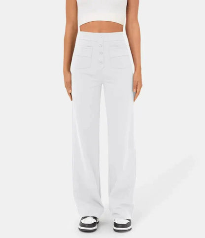 Emma™ | Elastische broek hoge Taille
