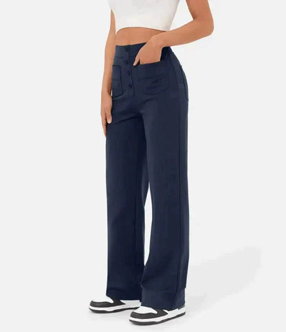 Emma™ | Elastische broek hoge Taille